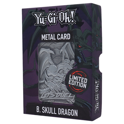 Yu-Gi-Oh! - B Skull Dragon - Limited Edition Metal Card Collectible